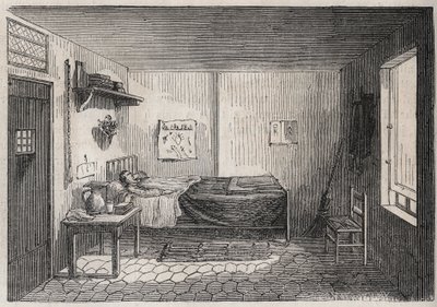 Paříž – věznice Petite Roquette (vězení pro ženy a mladistvé) – od Felix (after) Thorigny