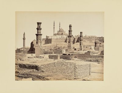 Káhirská citadela od Félix Bonfils