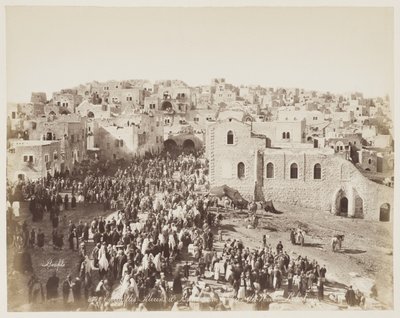 Hlavní chod z Des Peterins v Betlémě... Palestina #899 od Félix Bonfils