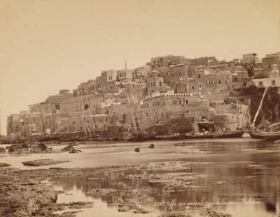 Jaffa, celkový pohled od moře - Palestina od Félix Bonfils