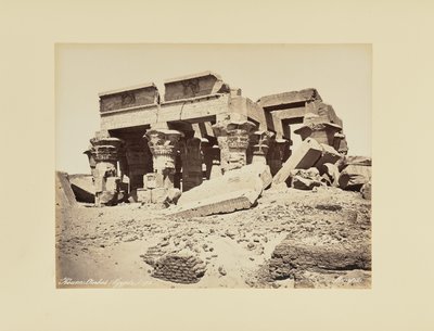 Koum-Ombos (Egypt) od Félix Bonfils