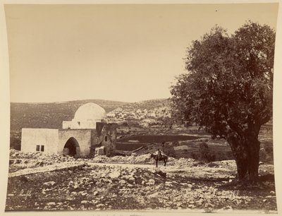 Palestina. Ráchelin hrob poblíž Betléma od Félix Bonfils