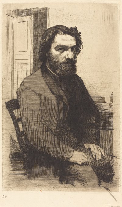 Alphonse Legros od Felix Bracquemond