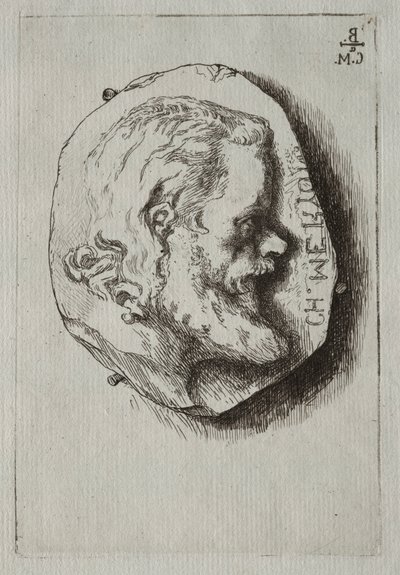 Charles Meryon, 1854. od Felix Bracquemond