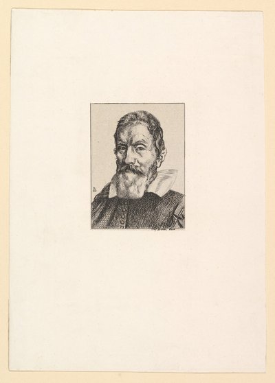 Galileo, 1862. od Felix Bracquemond