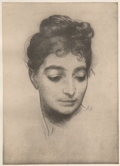 Portrét od Felix Bracquemond