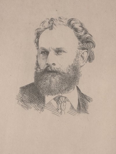 Portrét Maneta od Felix Bracquemond