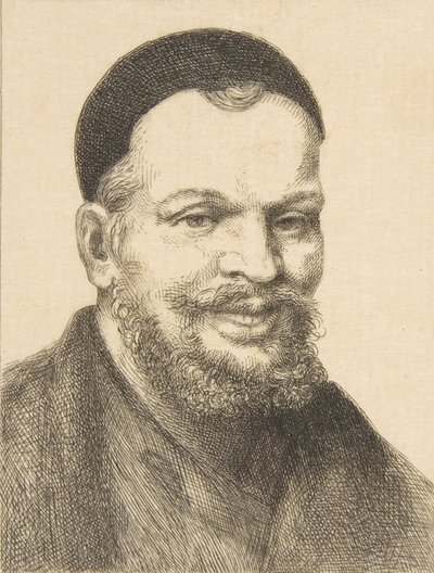Portrét Rabelais, 1868. od Felix Bracquemond