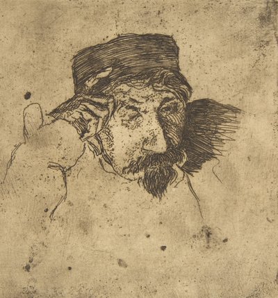 Náčrt Josepha Guicharda, 1853. od Felix Bracquemond