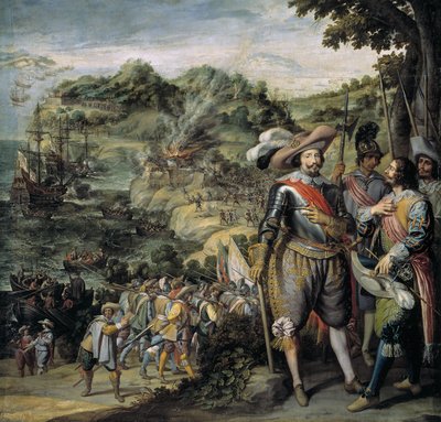 Zajetí Svatého Kryštofa Donem Fadriquem de Toledo, 1634 od Felix Castello