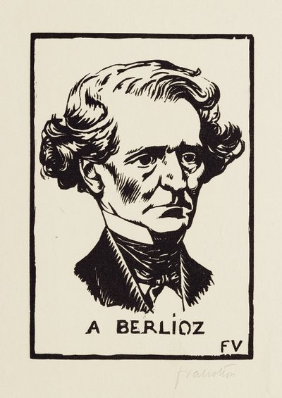 A Berlioz, 1891 od Felix Edouard Vallotton