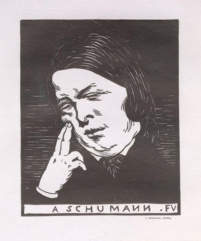 Schumann od Felix Edouard Vallotton