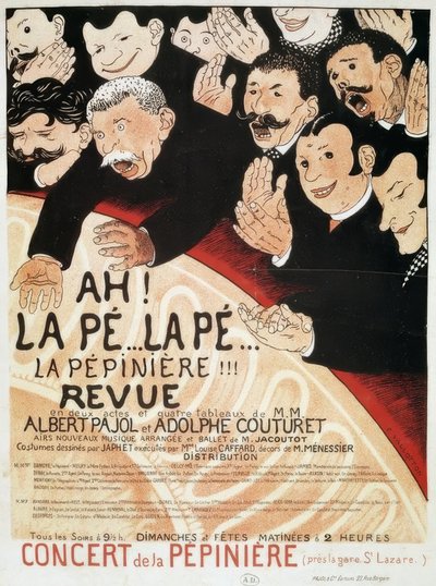 Ach! la Pé… la Pé .. la Pépiniére od Felix Edouard Vallotton