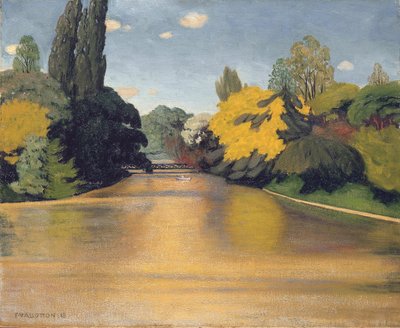 Bois de Boulogne, Las St. James, 1918 od Felix Edouard Vallotton