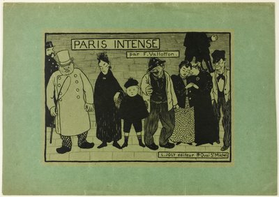 Obal pro Paris Intense od Felix Edouard Vallotton