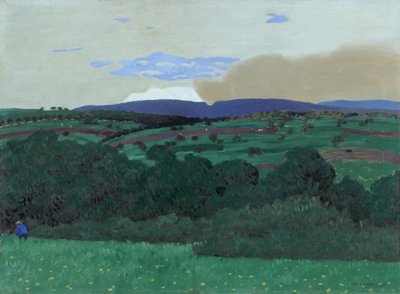 Okolí Lausanne, 1900. od Felix Edouard Vallotton