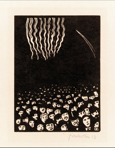 Ohňostroj od Felix Edouard Vallotton