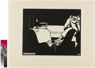 Five O"Clock, deska sedm z Intimacies, 1898 od Felix Edouard Vallotton