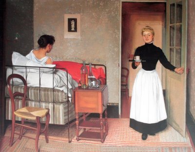 Félix Edouard Vallotton (1865 – 1925) švýcarský malíř, 1892 pacient od Felix Edouard Vallotton
