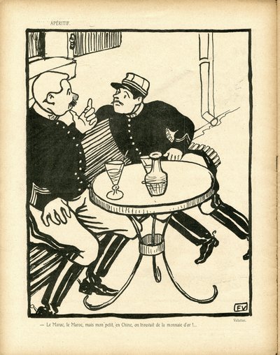 Ilustrace Felix dit Vallotton od Felix Edouard Vallotton