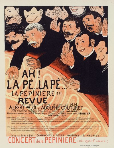 La Pepiniere Revue, cca 1896-1899. od Felix Edouard Vallotton
