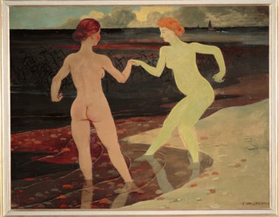 Paní a služka od Felix Edouard Vallotton