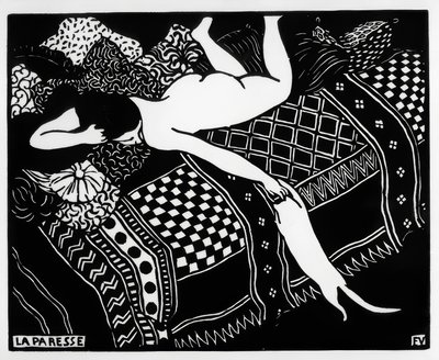 Ta lenost od Felix Edouard Vallotton