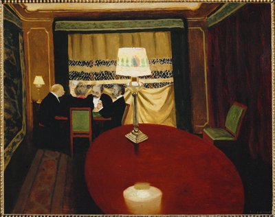 Le Poker od Felix Edouard Vallotton