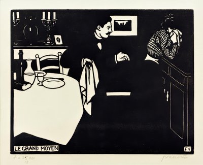 Velká cesta od Felix Edouard Vallotton