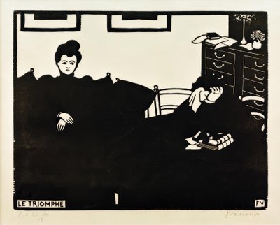 Triumf od Felix Edouard Vallotton