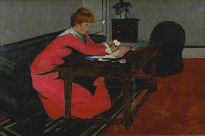 Misia u svého stolu, 1897 od Felix Edouard Vallotton