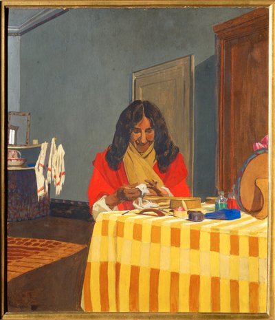 Mme. Felix Vallotton od Felix Edouard Vallotton