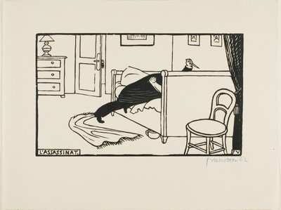 Vrah od Felix Edouard Vallotton
