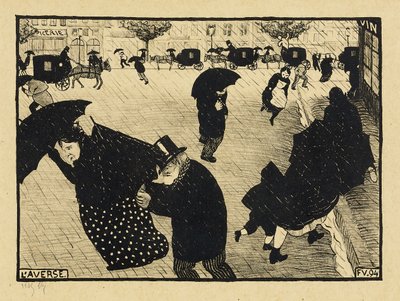 Intenzivní Paříž, 1893-94 od Felix Edouard Vallotton