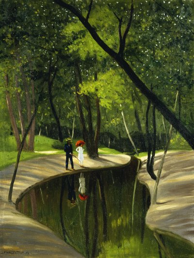 Krajina Boulogne, 1919 od Felix Edouard Vallotton