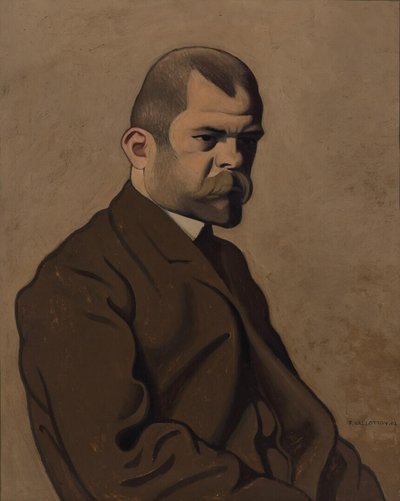 Portrét Ambroise Vollarda 1865-1939, 1902. od Felix Edouard Vallotton