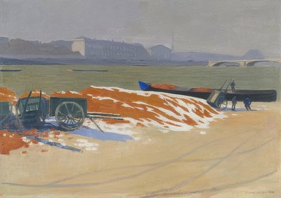 Quai de Seine. 1901 od Felix Edouard Vallotton