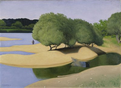 Písčiny na Loiře Des Sables na břehu Loiry, 1923. od Felix Edouard Vallotton