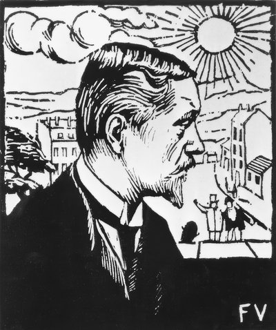 Autoportrét od Felix Edouard Vallotton