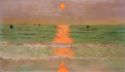 Západ slunce, 1913 od Felix Edouard Vallotton