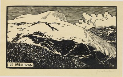 Breithorn, 1892 od Felix Edouard Vallotton