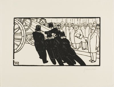 Nosiči rakví od Felix Edouard Vallotton