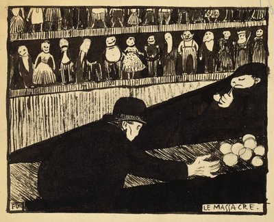 Masakr od Felix Edouard Vallotton