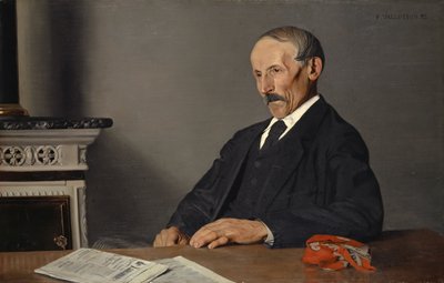 Starý concierge, 1893. od Felix Edouard Vallotton