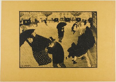 Sprcha od Felix Edouard Vallotton