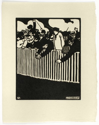 Vítěz od Felix Edouard Vallotton