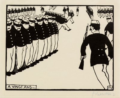 Dvacet let... od Felix Edouard Vallotton