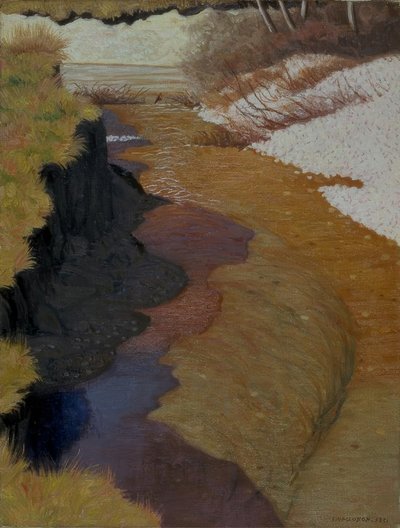 Pohled na Cagne od Felix Edouard Vallotton