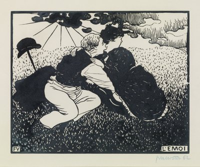 Emoi, 1894 od Felix Edouard Vallotton