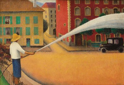 Sprinkler, kolem roku 1925 (olej na plátně) od Felix Elie Tobeen